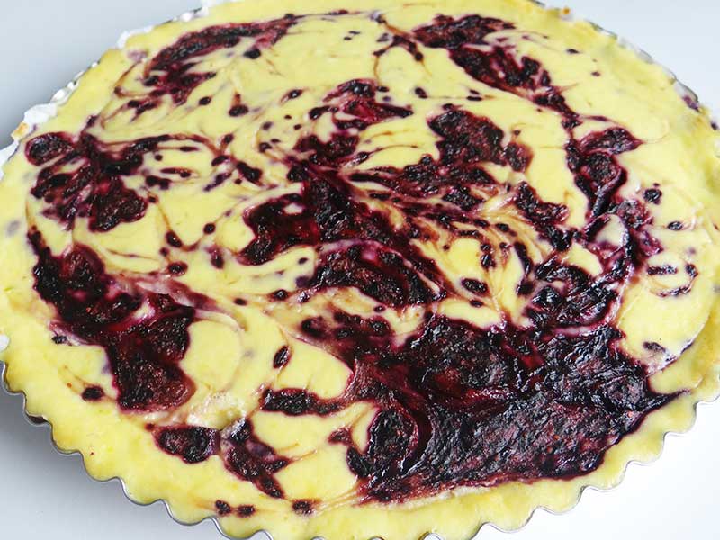 Cheesecake cu afine